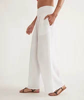 Sophia Double Cloth Palazzo Pant