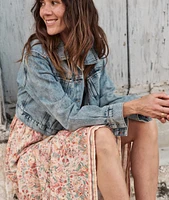 Ash Crop Denim Jacket
