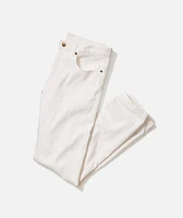 5 Pocket Slim Straight Twill Pant