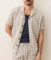 Cam Jacquard Resort Shirt