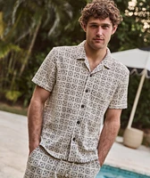 Cam Jacquard Resort Shirt