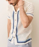 Archive Ace Crochet Resort Shirt
