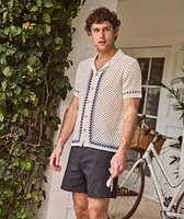 Archive Ace Crochet Resort Shirt