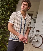 Archive Ace Crochet Resort Shirt