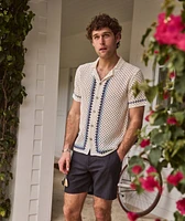 Archive Ace Crochet Resort Shirt