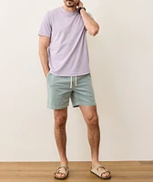 Saddle Hem Crew Tee