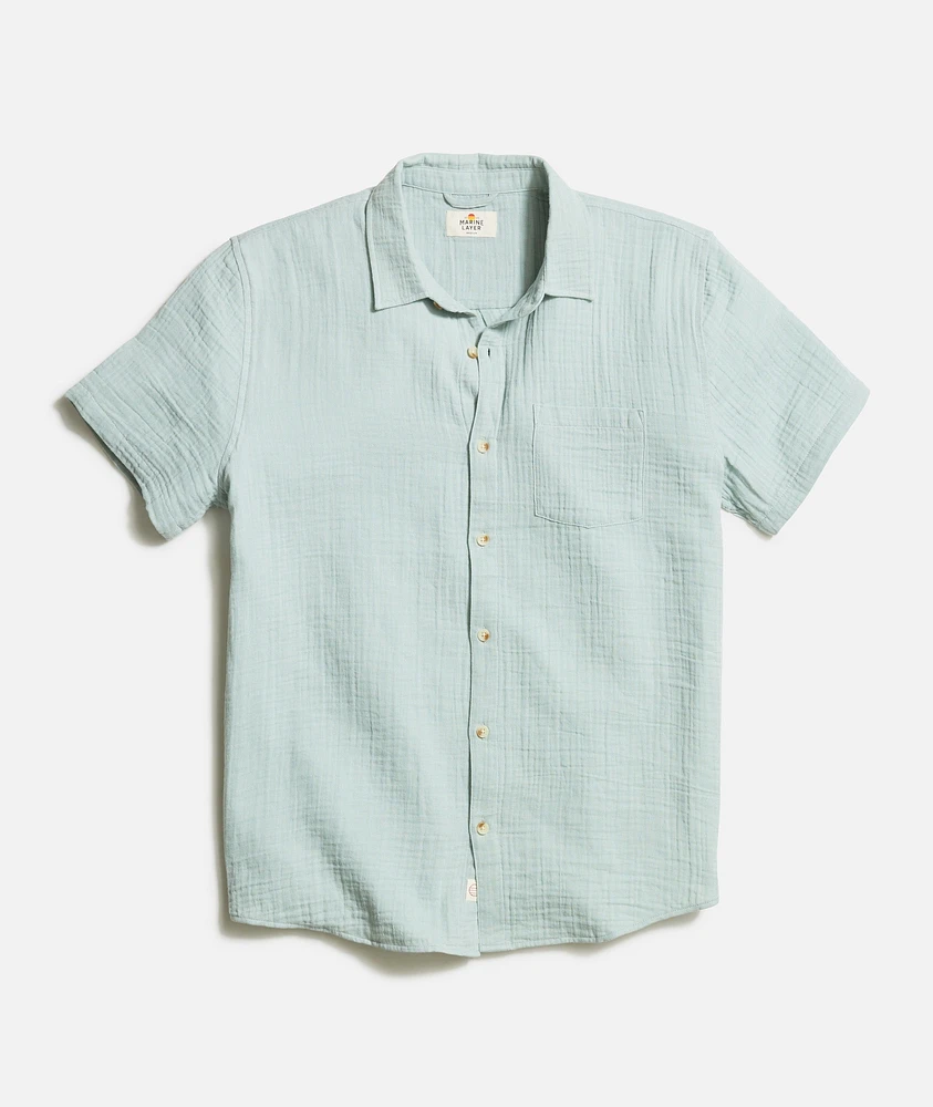 Crinkle Double Cloth Shirt