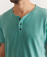 Relaxed Hemp Cotton Henley