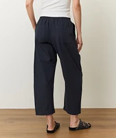 Kyra Poplin Barrel Pant