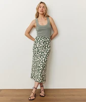 Avery Hemp Midi Skirt