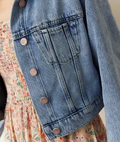 Ash Crop Denim Jacket