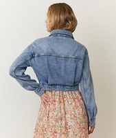 Ash Crop Denim Jacket