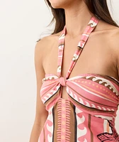 Archive Canyon Halter Dress