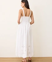 Selene Eyelet Maxi Dress