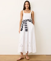 Selene Eyelet Maxi Dress