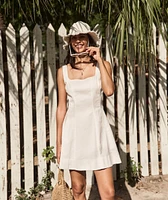Denisse Hemp Mini Dress