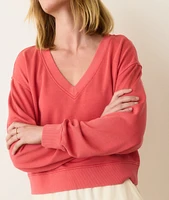 Cloud 9 Terry V-Neck Sweatshirt