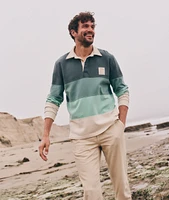 Brushed Jersey Rugby Polo