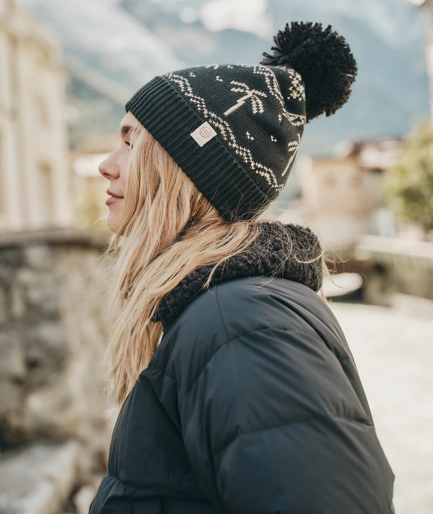 Palm Fair Isle Beanie