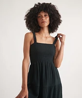 Selene Double Cloth Maxi Dress