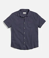 Stretch Selvage Short Sleeve Shirt