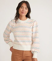 Alma Puff Sleeve Sweater