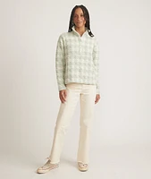 Iris Quilted Pullover