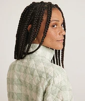 Iris Quilted Pullover