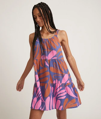 Leila Double Cloth Mini Dress