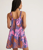 Leila Double Cloth Mini Dress