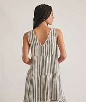 Corinne Double Cloth Maxi Dress