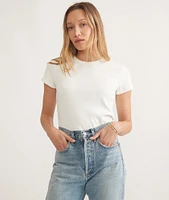 Lexi Rib Sun-In Crew Tee