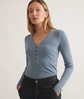 Lexi Rib Sun-In Henley