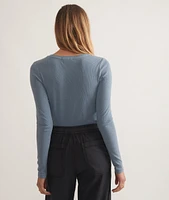 Lexi Rib Sun-In Henley