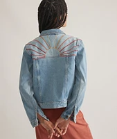 Embroidered Denim Jacket