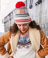 Archive Fair Isle Beanie