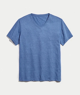 Signature V-neck True Denim