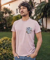 Signature Pocket Tee Mauve Shadows