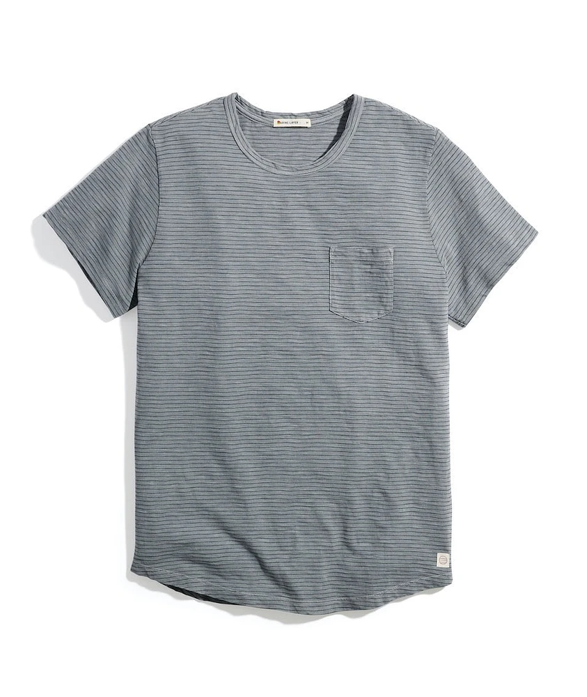 Saddle Hem Pocket Tee Monument