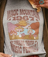 Graphic Triblend Crop Tee Magic Mountain