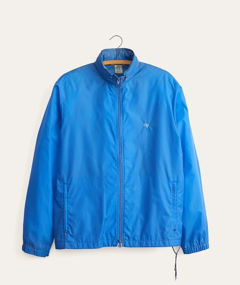 OP Zip front Windbreaker in Royal Blue