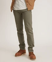 5 Pocket Slim Straight Twill Pant
