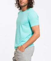 Sport Crew Chest Logo - Teal