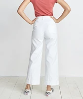 Bridget Wide Leg Pant - Natural