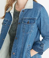 River Denim Sherpa Jacket