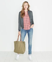 Becca Plaid Button Down