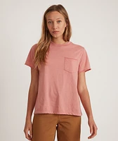 Boyfriend Crew Tee Barn Red