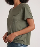 Boyfriend Crew Tee Dusty Olive