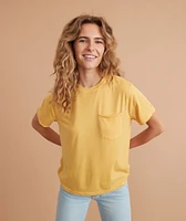 Boyfriend Crew Tee Ochre