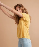 Boyfriend Crew Tee Ochre